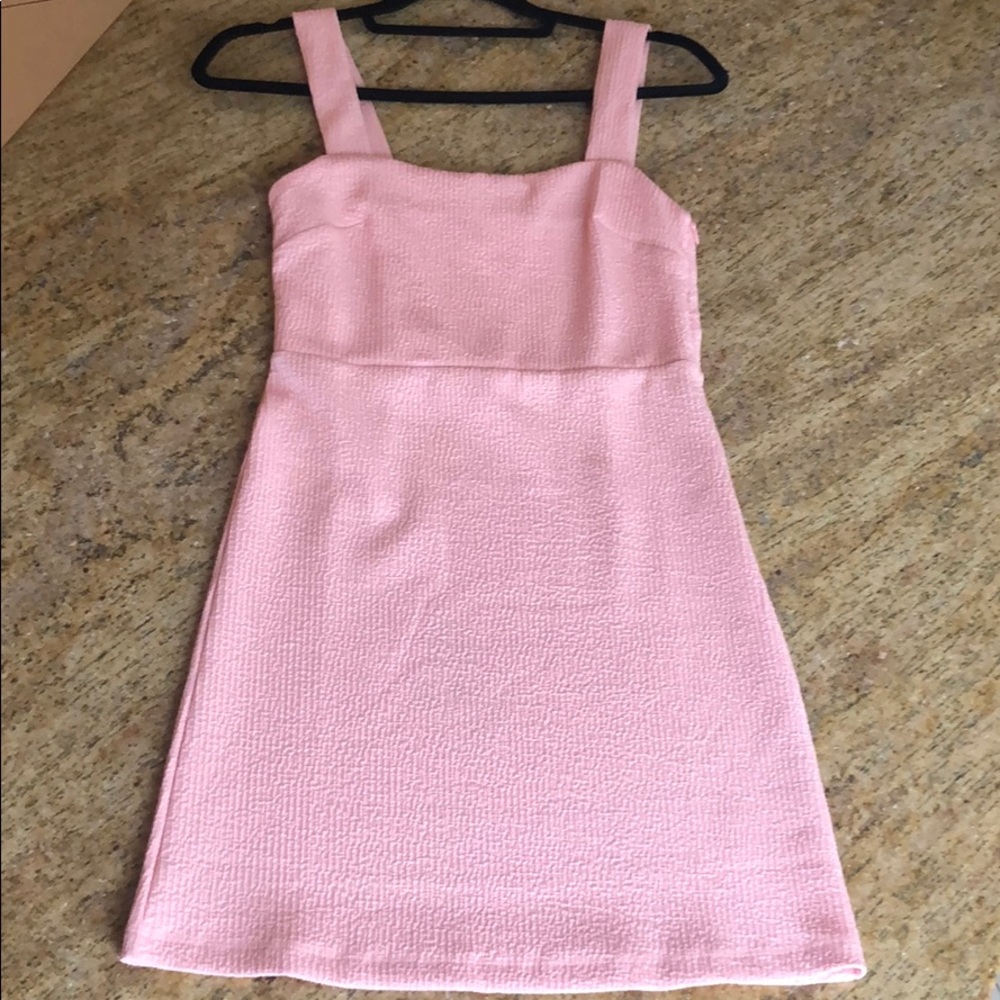 UO Pink Midlength Dress Small